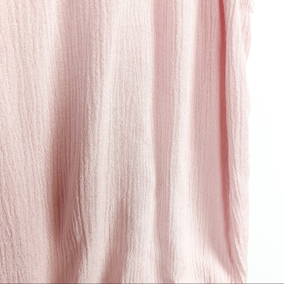 Garage Light Pink Spaghetti Strap Crop Top - Picture 4 of 10